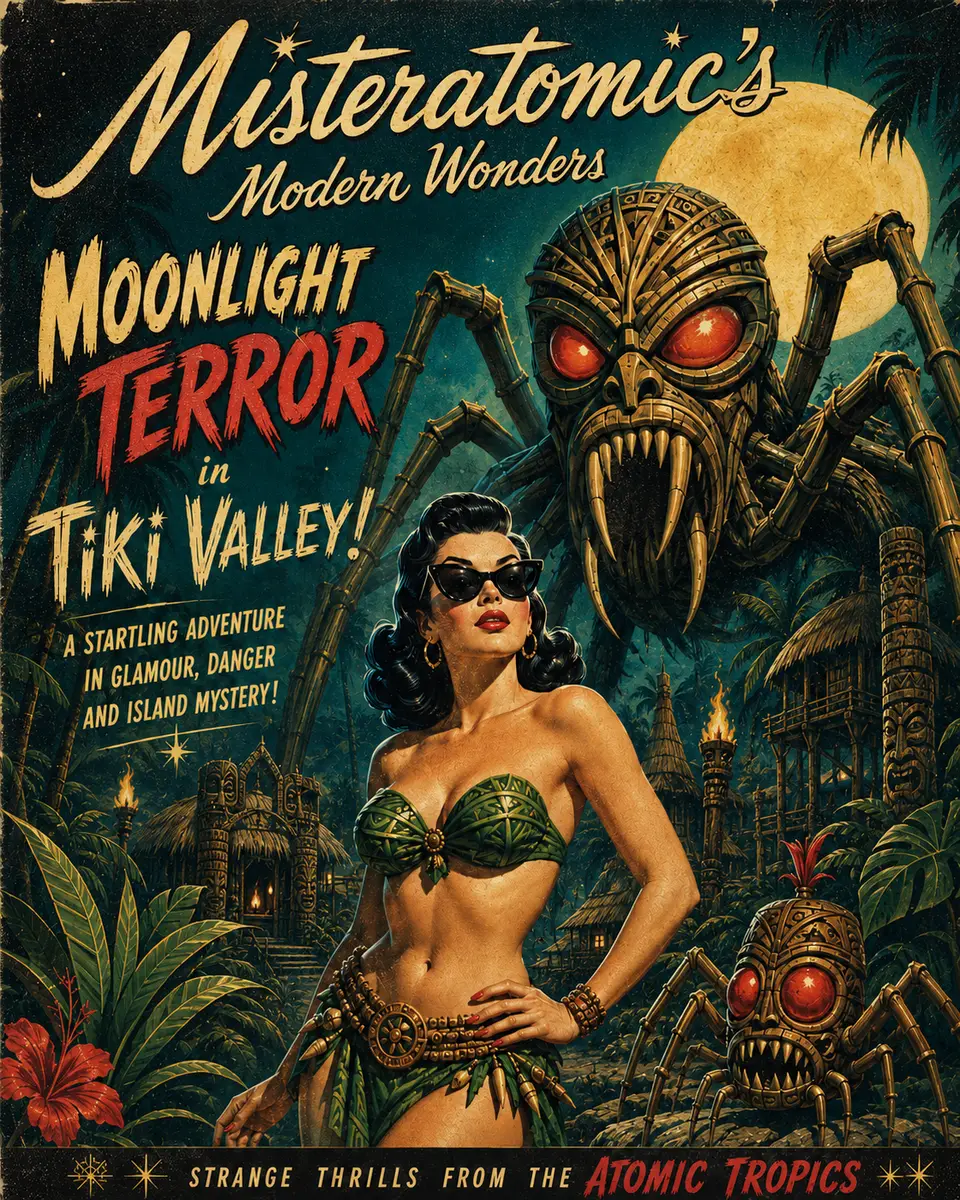 Moon Light Terror in Tiki Valley