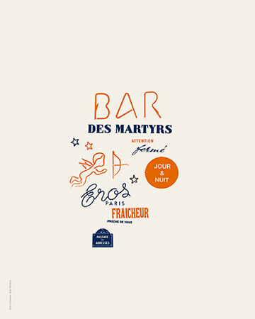 Misteratomic Paris rue des Martyrs Abbesses